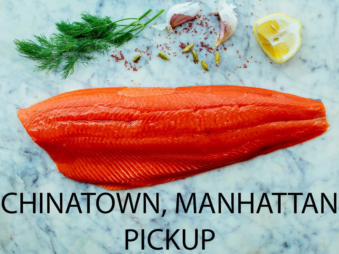 2025 Sockeye Salmon Fillets - One Share = 15 lbs    CHINATOWN MANHATTAN PICKUP