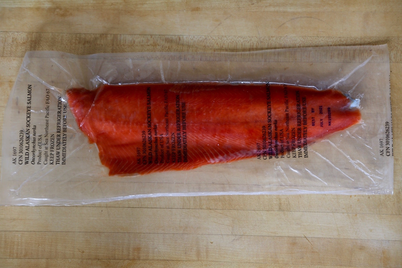 2023 Sockeye Salmon Fillets - One Share = 15 lbs    SUNSET PARK BROOKLYN NY PICKUP